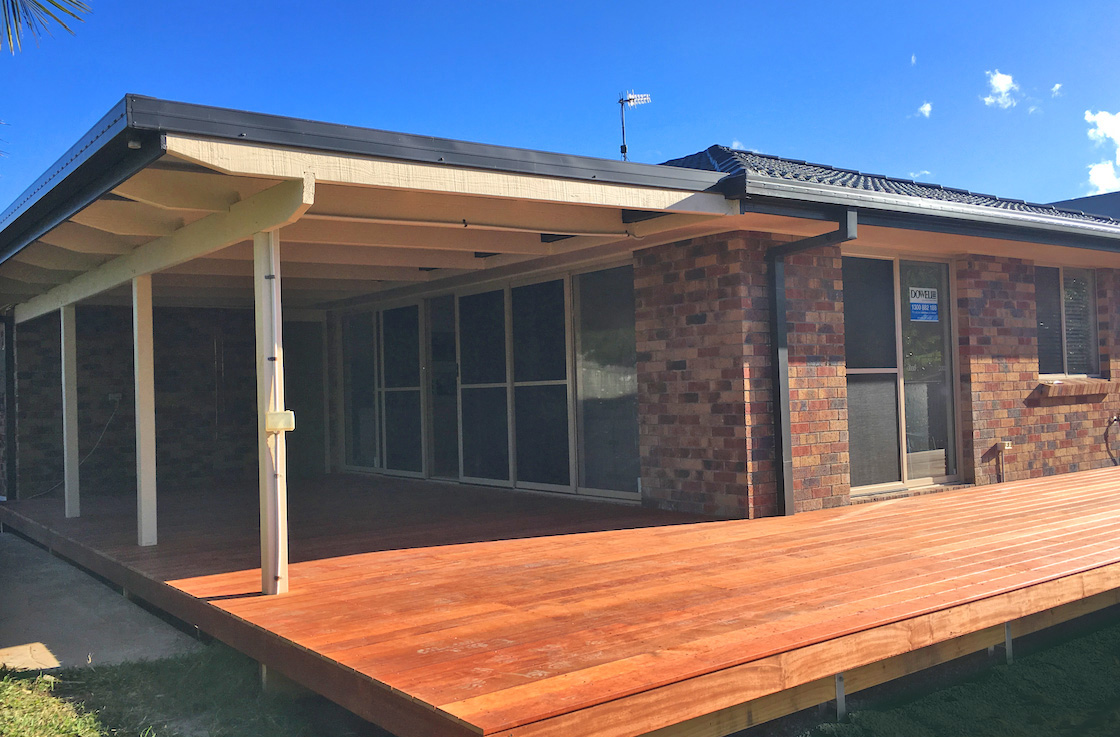 Residential Deck Build - Ormeau Northern Gold Coast