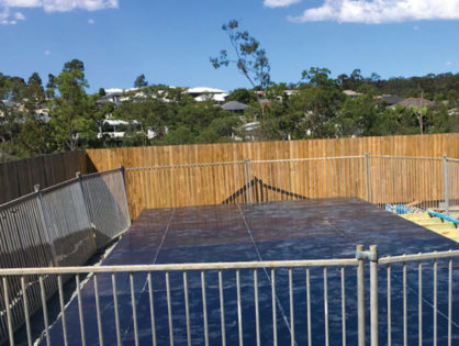 Pool Void Construction Cover - Upper Kedron, Brisbane